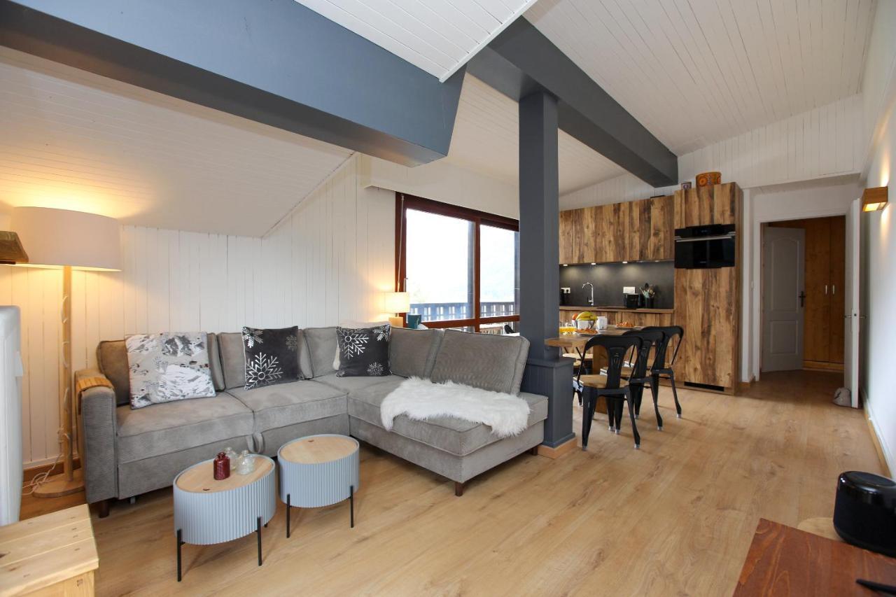 Superbe T3 En Face Du Brevent, Chamonix Appartement Buitenkant foto