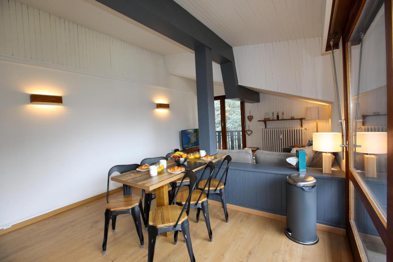 Superbe T3 En Face Du Brevent, Chamonix Appartement Buitenkant foto