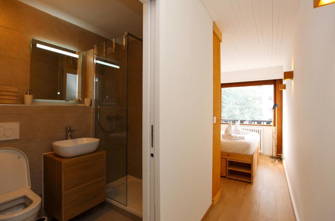 Superbe T3 En Face Du Brevent, Chamonix Appartement Buitenkant foto