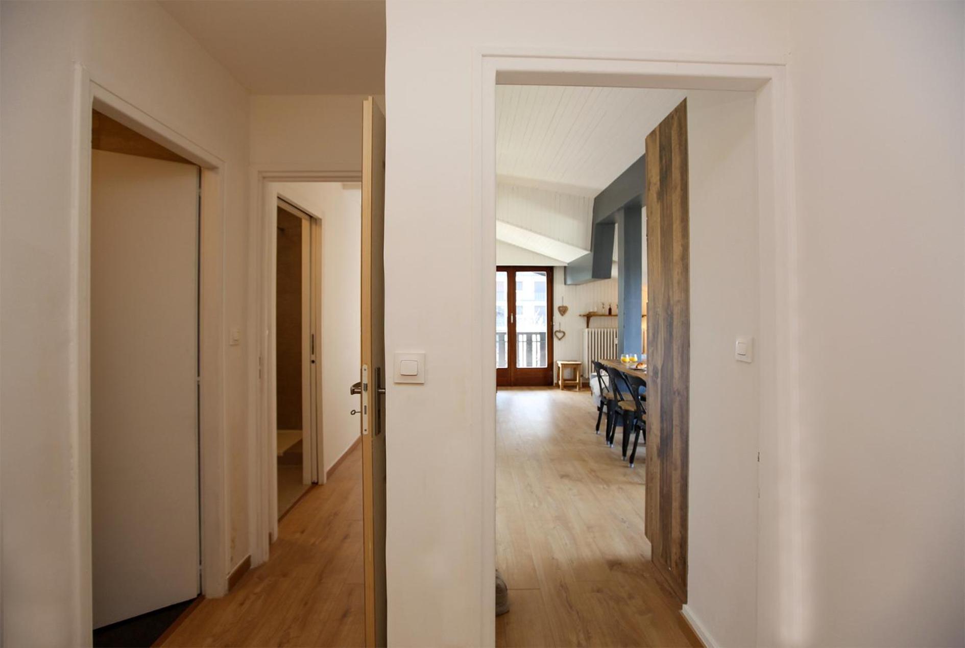 Superbe T3 En Face Du Brevent, Chamonix Appartement Kamer foto
