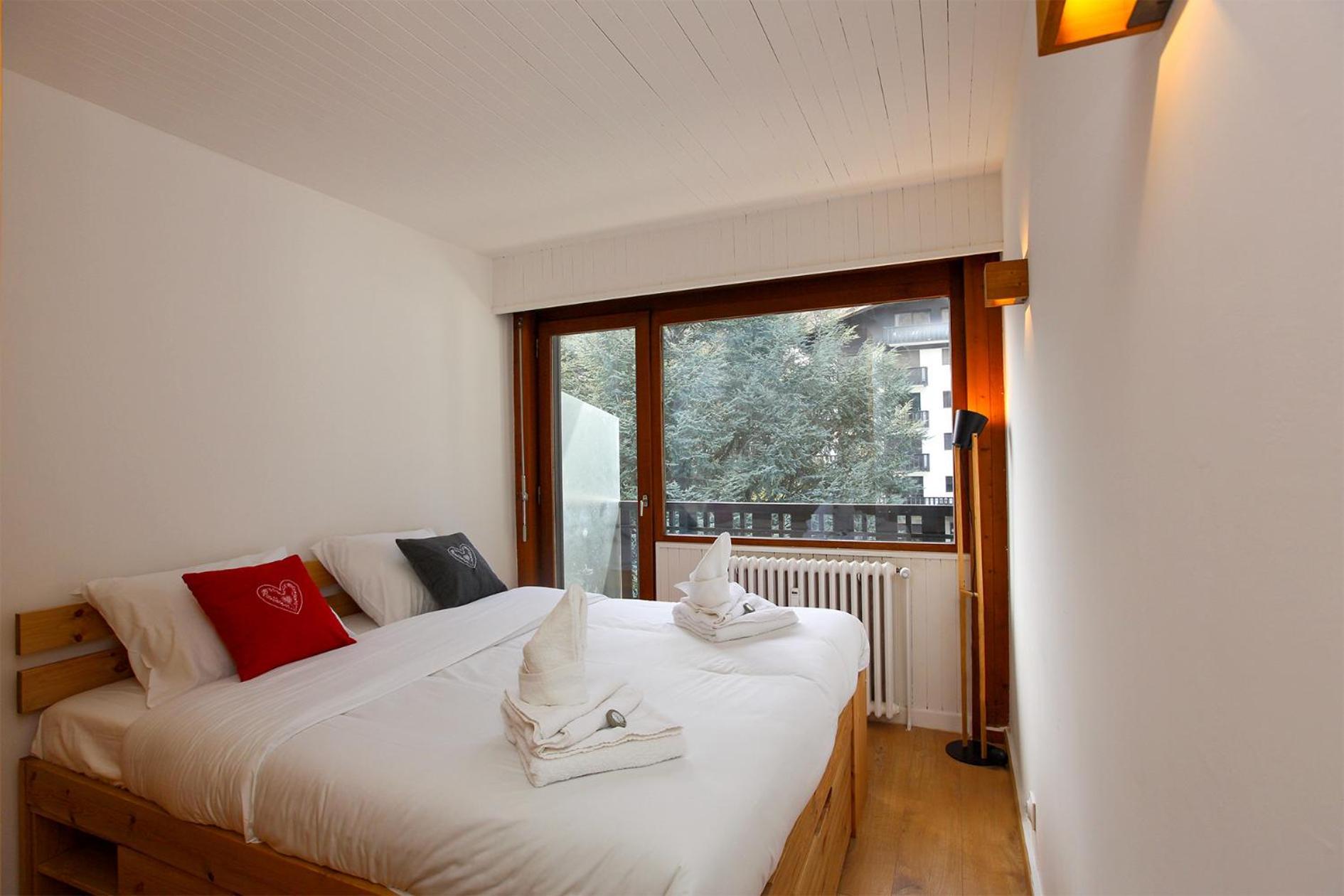 Superbe T3 En Face Du Brevent, Chamonix Appartement Kamer foto